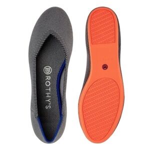 Rothy’s The Flat Dove‎ Gray Rare Women’s Size 9